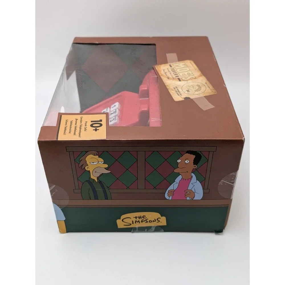 The Simpsons MOE'S TAVERN PRANK CALLS TELEPHONE‎ JAKKS Pacific NEW SEALED!